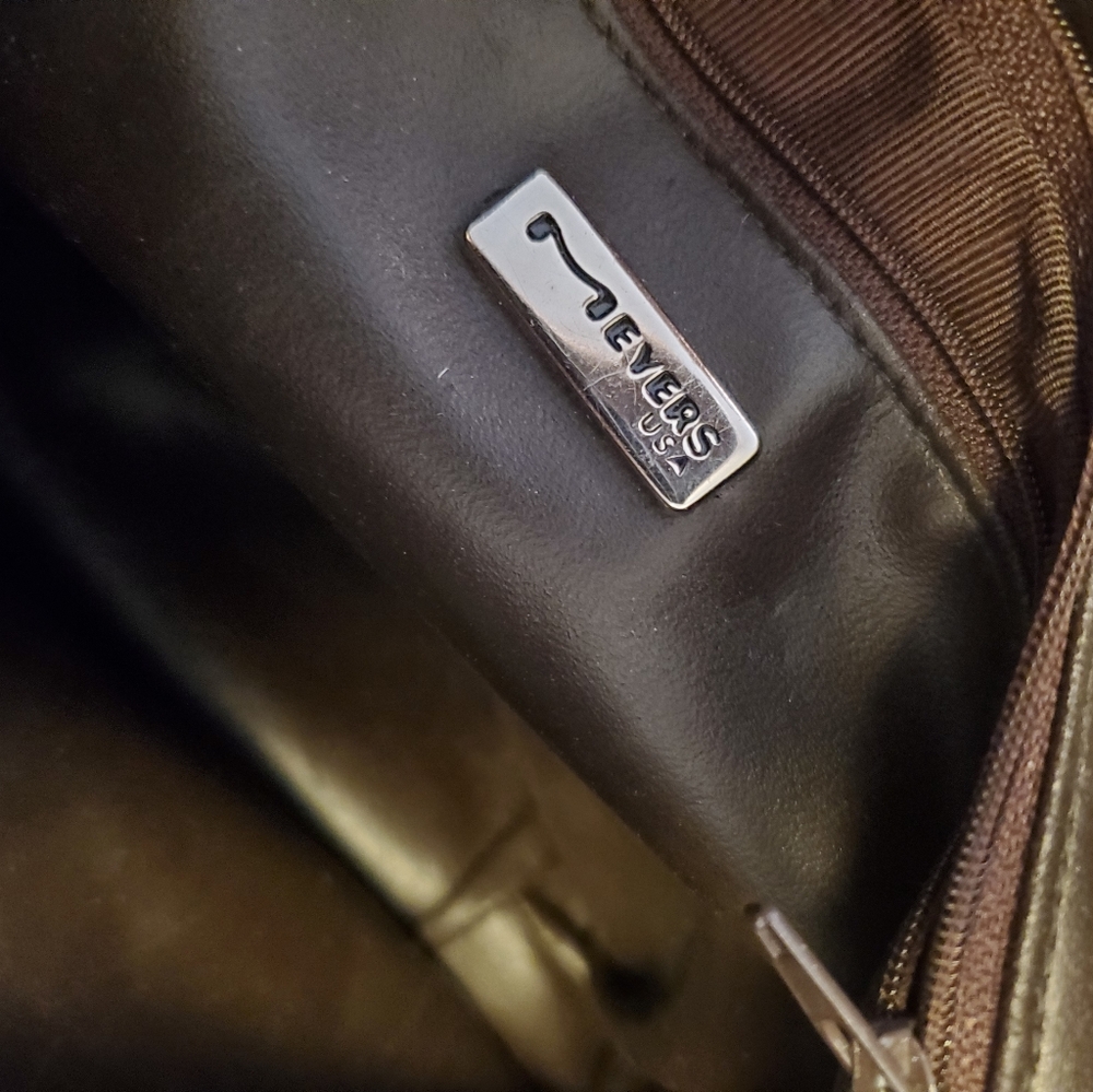 New Brown Designer Shoulder Bag, By MEYERS - Picture 8 of 8
